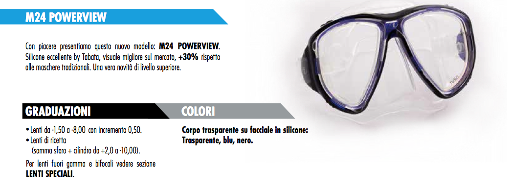 Maschera M24 POWERVIEW